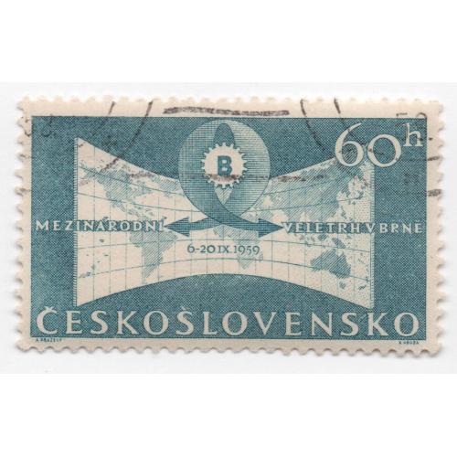 1959 г., Чехословакия, Международная ярмарка, Брно