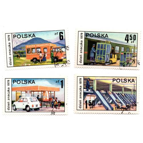 1979 г., Польша, 4, День марки