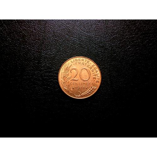 20 сантимів 1978 Франція