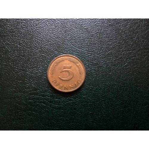 5 пфеннігів 1990 ФРН