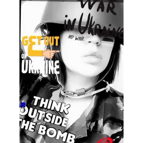 Poster " Think outside the bomb" A4