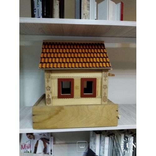 Конструктор деревянный Сборный дом