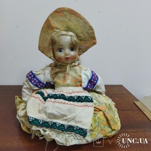 Кукла СССР 182, паричковая на чайник