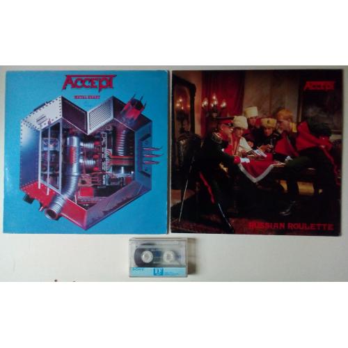 Accept – Metal Heart 1985 + Russian Roulette 1986 (Sony Super EF 90 - запись с LP)