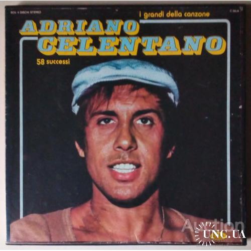 Adriano Celentano - Lla Sua Storia (58 Successi) 1973 (Box Set – 4 LP, Italy) (EX/EX+)