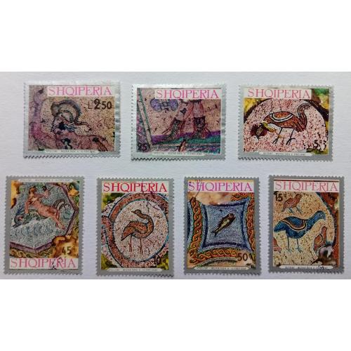 Албания 1972 Мозаика, гашеные (КЦ = 4,6 евро)