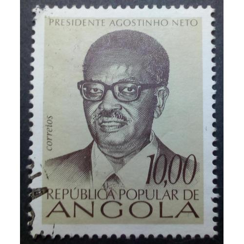 Ангола 1976 Президент Агостиньо Нето, гашеная (из серии) 