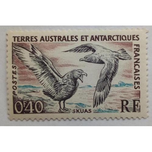 Антарктические территории Франции 1959 Птицы, фауна, MNH