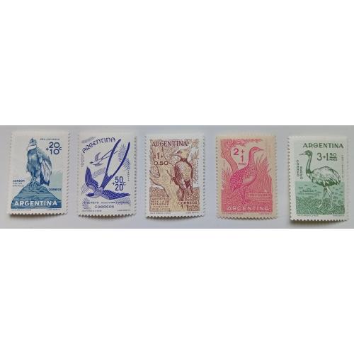Аргентина 1960 Птицы, фауна, MNH