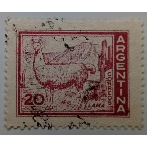 Аргентина 1961-1969 Лама, гашеная(I)