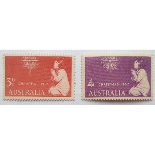 Австралия 1957 Рождество, MNH