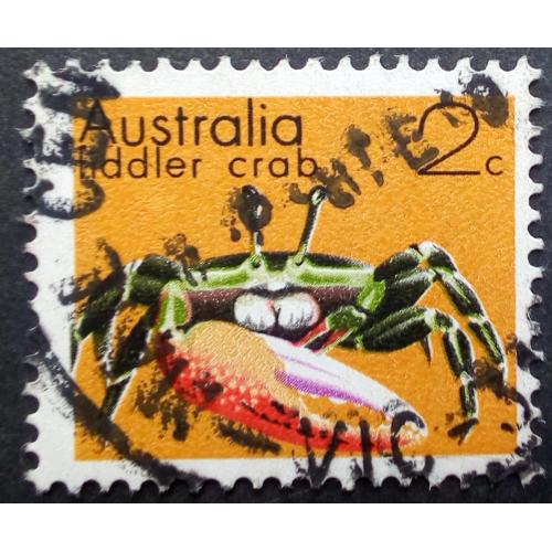 Австралия 1973 Коралловый краб, гашеная