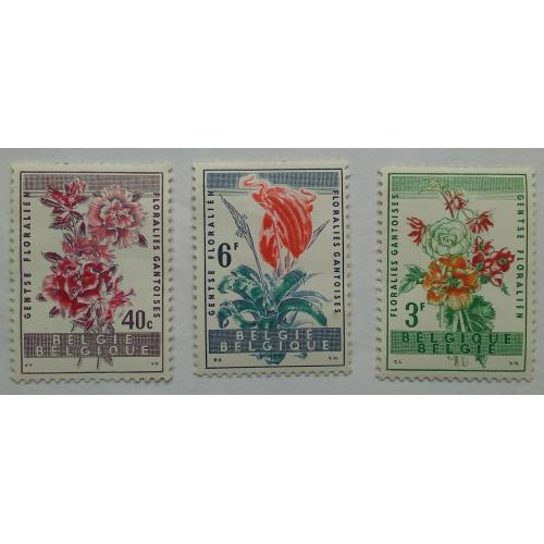 Бельгия 1960 Цветы, MLH