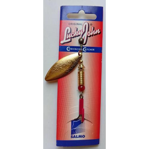 Блесна вращающаяся Salmo Lucky John MAL 2 Gold (новая)