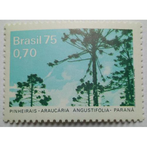 Бразилия 1975 Деревья, MNH (КЦ=2,7 евро)
