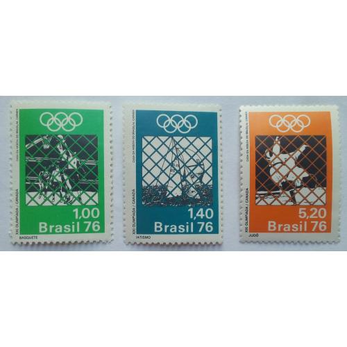 Бразилия 1976 Олимпийские игры в Монреале, MNH