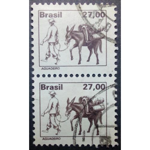 Бразилия 1979 Оккупация, 27,00, сцепка, гашеная
