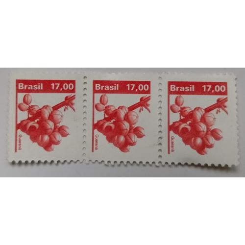 Бразилия 1982 Гуарана, сцепка, MH