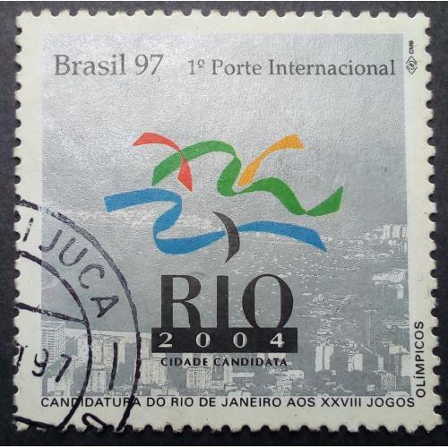 Бразилия 1997 Олимпийские игры 2004, гашеная (КЦ=1,5 евро)