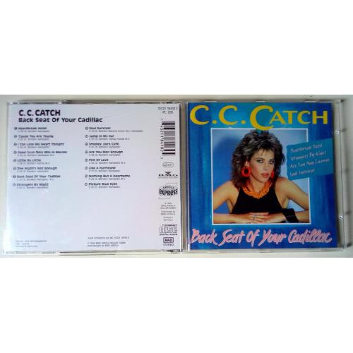 C.C.Catch - Back Seat of Your Cadillac 1994 (Germany) - фирменный диск