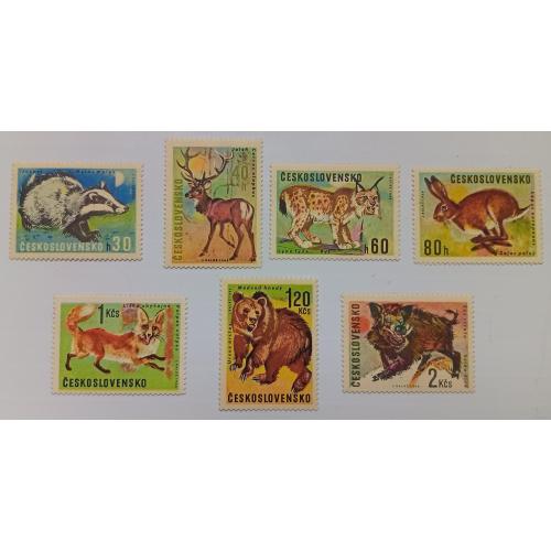 Чехословакия 1966 Животные, фауна, MNH (редкие)