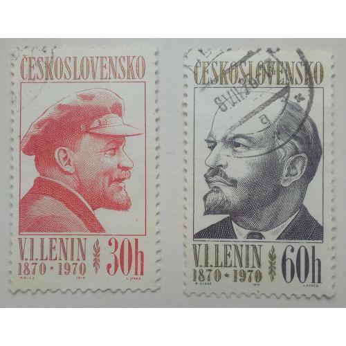 Чехословакия 1970 Ленин, гашеные(I)