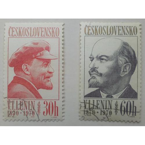 Чехословакия 1970 Ленин, гашеные(II)