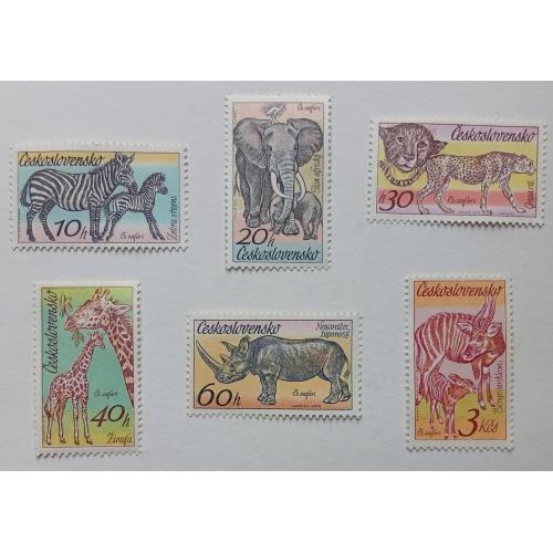 Чехословакия 1976 Дикие животные, фауна, MNH(I)