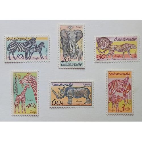 Чехословакия 1976 Дикие животные, фауна, MNH