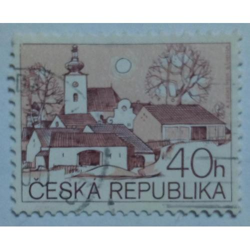 Чешская республика 1995 Стандарт, 40h, гашеная