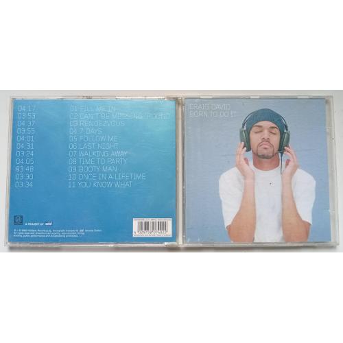 Craig David - Born To Do It 2000 (Germany) - фирменный диск