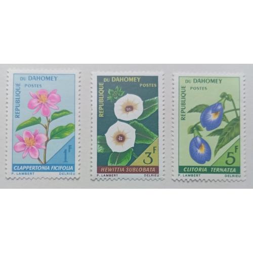 Дагомея 1967 Цветы, MNH(II)