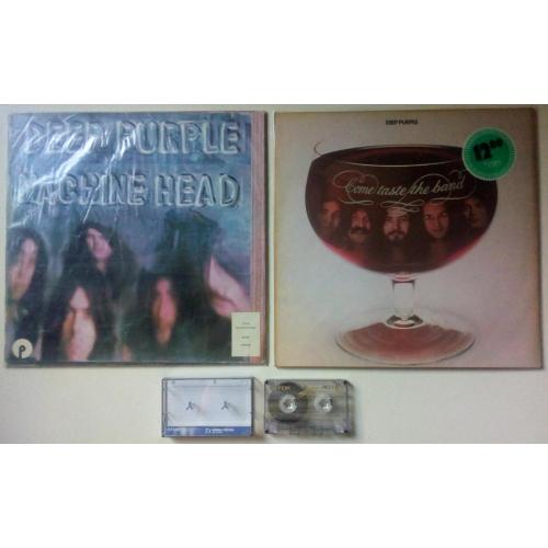 Deep Purple – Machine Head 1972 + Come Taste The Band 1975 (TDK T1 90 - запись с LP)