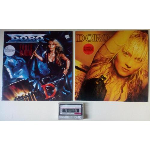 Doro – Force Majeure 1989 + Doro 1990 (Sound Breeze Chrome CR 90 - запись с LP)