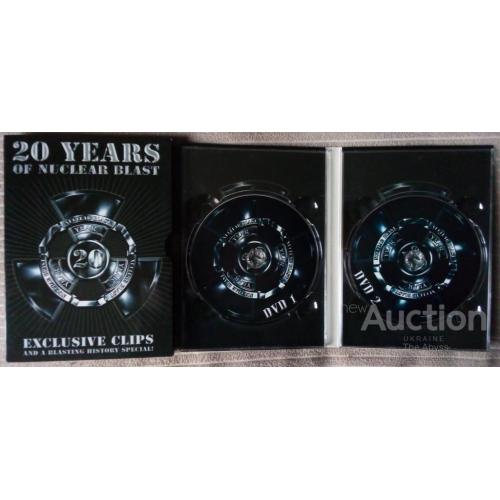 DVD 20 years of Nuclear Blast – Exclusibe Clips 2008 (2 DVD - 40 видеоклипов)