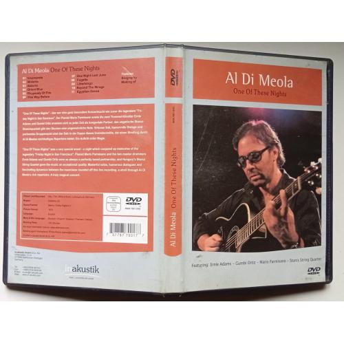 DVD Al Di Meola - One of These Nights (фирма - Germany)