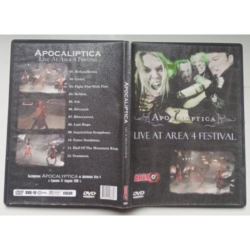 DVD Apocalyptica – Live At Area 4 Festival 2008