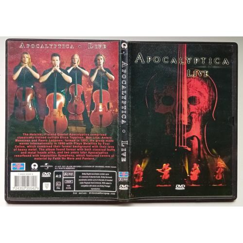 DVD Apocalyptica - Live