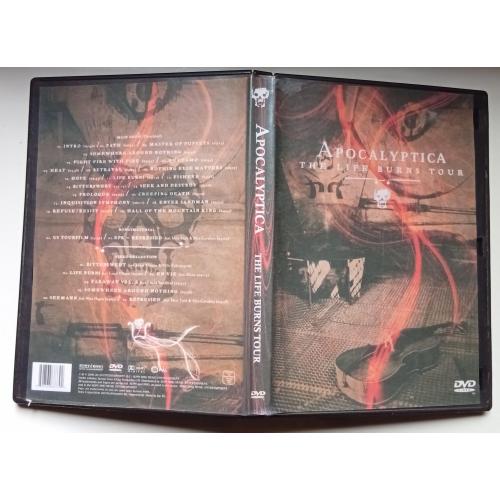 DVD Apocalyptica - The Life Burns Tour