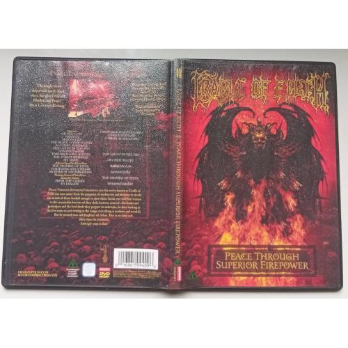 DVD Cradle of Filth – Peace Through Superior Firepower