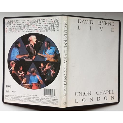 DVD David Byrne - Live