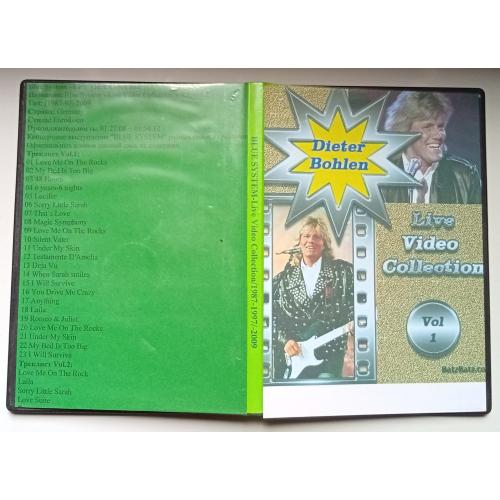 DVD Dieter Bohlen + Blue System - Video Collecion 1987-2009 (2 DVD)