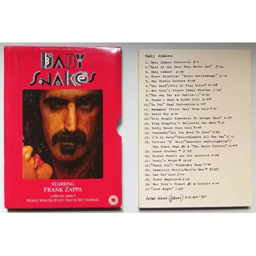 DVD Frank Zappa - Baby Snakes