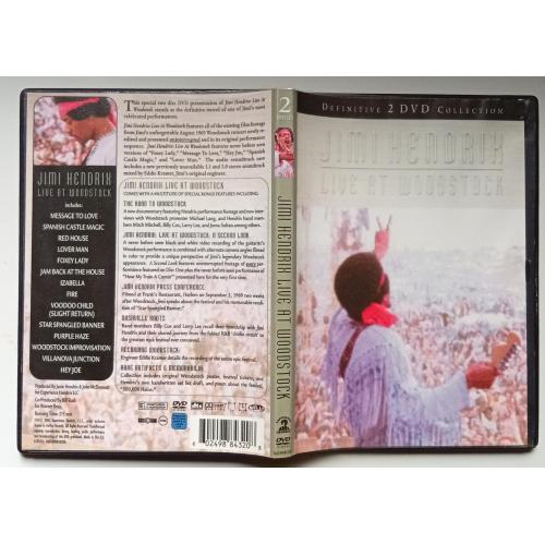 DVD Jimi Hendrix - Live At Woodstock