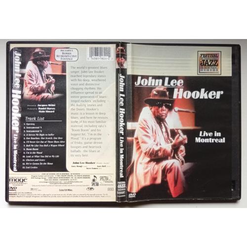 DVD John Lee Hooker - Live At Montreal