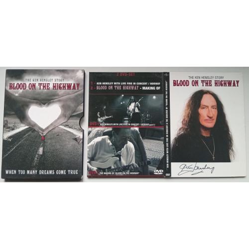 DVD Ken Hensley – Blood On The Highway (2 диска)