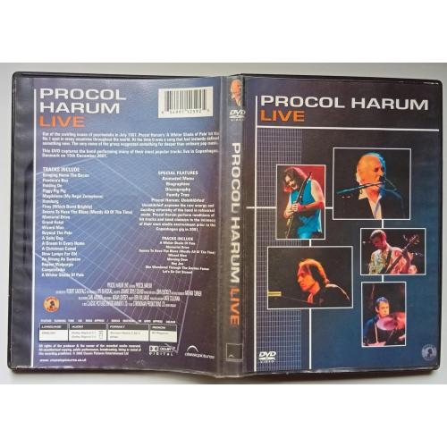 DVD Procol Harum - Live