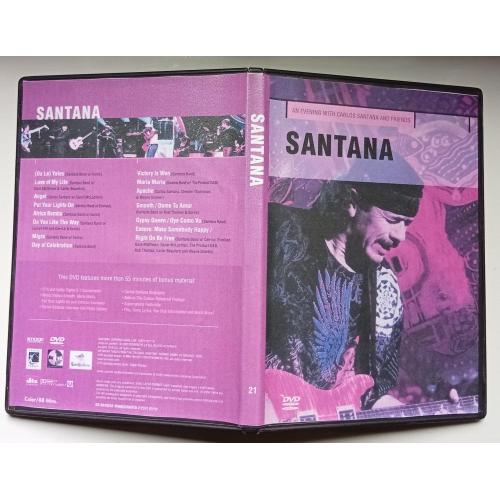 DVD Santana - Supernatural Live