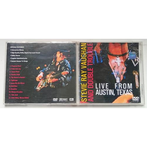 DVD Stevie Ray Vaughan and Double Trouble - Live From Austin, Texas