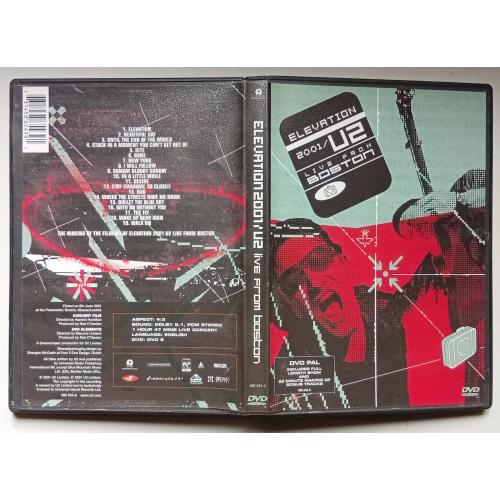 DVD U2 - Live From Boston